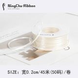 Ruy băng lụa nhỏ 3mm cuộn 50 yard - RUY0053
