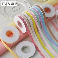 Ruy băng lụa dày 1cm cuộn 18yard - RUY0055