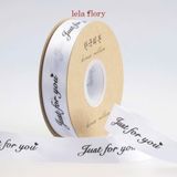 Ruy băng lụa Just for you bản 2.5cm - RUY0012