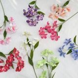 Hoa lụa Dâm bụt cành 7b - HOG0063