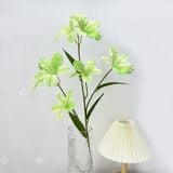 Hoa lụa Dâm bụt cành 7b - HOG0063