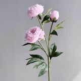 Hoa lụa Mẫu đơn tăm 2b1n - HOG0075