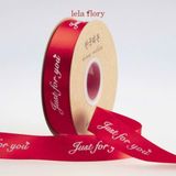 Ruy băng lụa Just for you bản 2.5cm - RUY0012