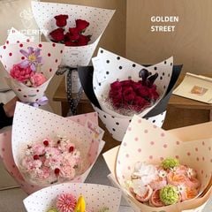 Giấy chấm bi (xấp 10 tờ) - GIA0148