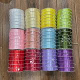 Ruy băng lụa trơn 2cm cuộn 38y - RUY0052