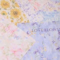  Giấy hoa nhí Love Flowers (xấp 10 tờ) - GIA0137 