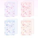 Giấy hoa văn Flower Bloom Foe You (xấp 10 tờ) - GIA0139