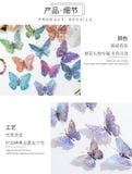 Bướm mika lấp lánh (set 10 con) - PKK0134