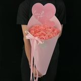 Giấy bìa trái tim làm vỏ Ốc quế Hot Trend (xấp 5 cái) - GIA0134