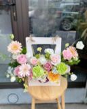 Túi giấy cắm hoa hình chữ nhật (1 chiếc) - THH0065