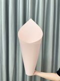 Giấy bìa làm vỏ bó hoa Ốc quế sz to HOT TREND (xấp 5 chiếc) - GIA0132