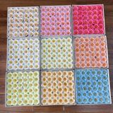 Hoa sáp Nghệ Tây (hộp 36 bông) ảnh shop tự chụp - HHS0016