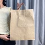 Túi giấy Kraff size To dùng đựng hoa tươi, hoa sáp (1 chiếc) - THH0164