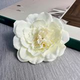 Đầu bông mẫu đơn lụa size 9cm - HOG0021