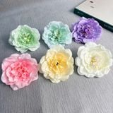 Đầu bông mẫu đơn lụa size 9cm - HOG0021