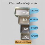 Khay nhựa trong đựng xốp (cọc 50c) - PKK0148