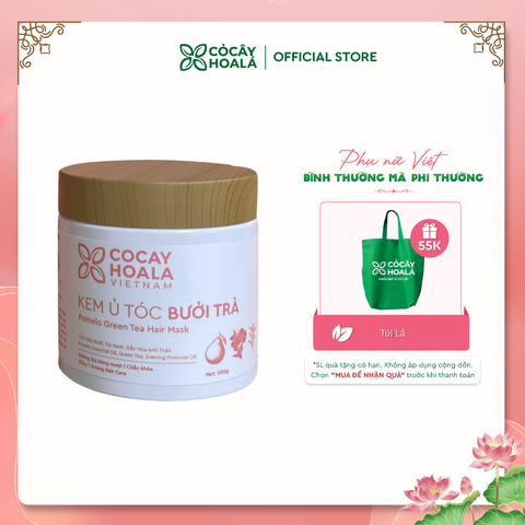 Kem Ủ Tóc Bưởi Trà Cỏ Cây Hoa Lá