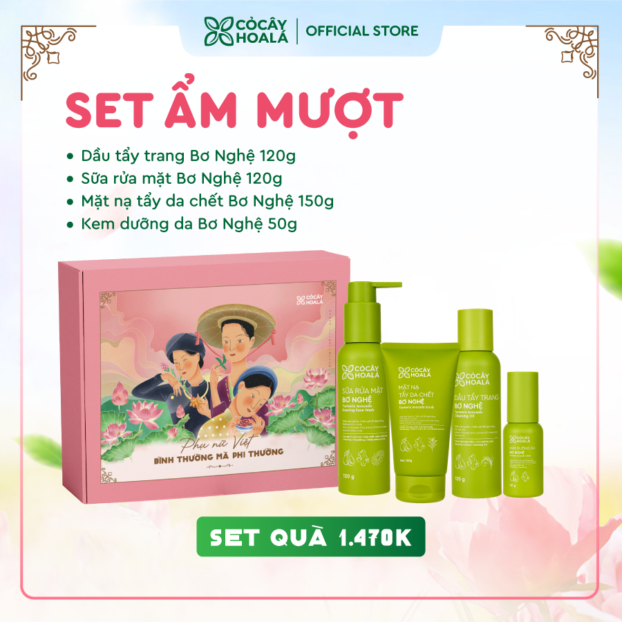 [SET 11] Set Quà Ẩm Mượt Cỏ Cây Hoa Lá 
