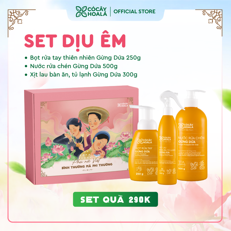 [SET 2] Set Quà Dịu Êm Cỏ Cây Hoa Lá 