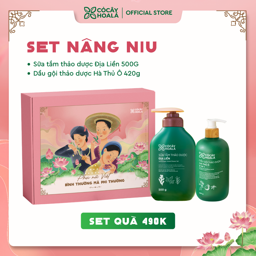 [SET 7] Set Quà Nâng Niu Cỏ Cây Hoa Lá 