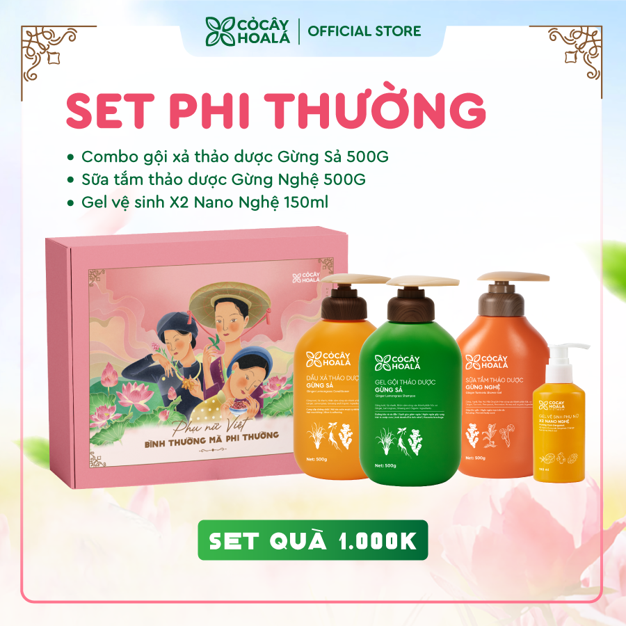 [SET 10] Set Quà Phi Thường Cỏ Cây Hoa Lá 