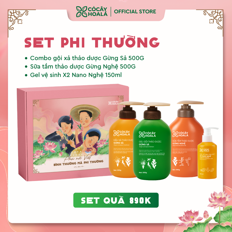 [SET 10] Set Quà Phi Thường Cỏ Cây Hoa Lá 