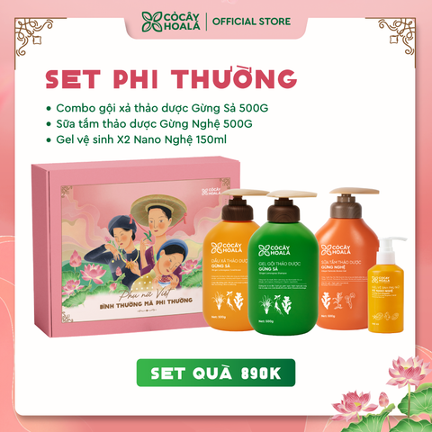 [SET 10] Set Quà Phi Thường Cỏ Cây Hoa Lá 