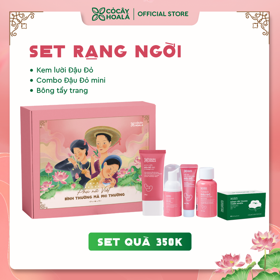 [SET 6] Set Quà Rạng Ngời Cỏ Cây Hoa Lá 