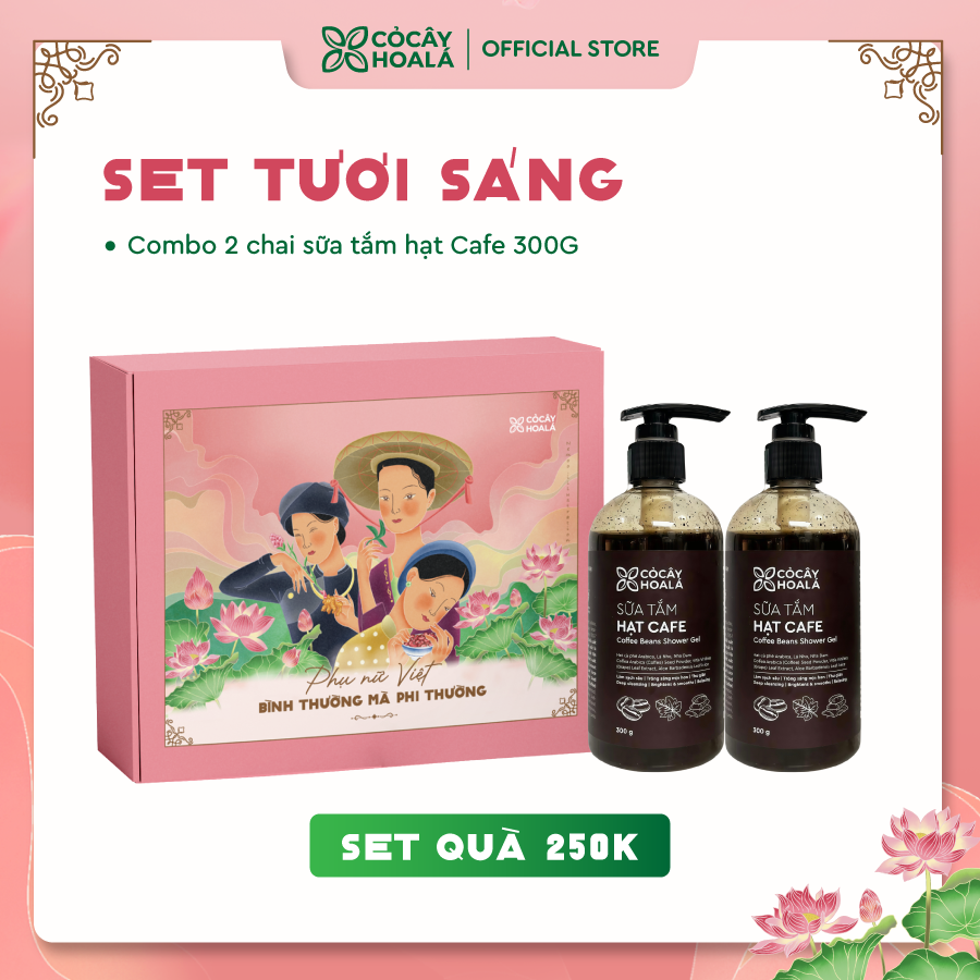 [SET 1] Set Quà Tươi Sáng Cỏ Cây Hoa Lá 