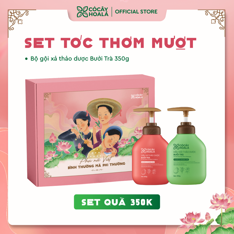 [SET 14] Set Quà Tóc Thơm Mượt Cỏ Cây Hoa Lá 