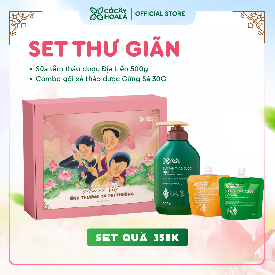 [SET 13] Set Quà Thư Giãn Cỏ Cây Hoa Lá 