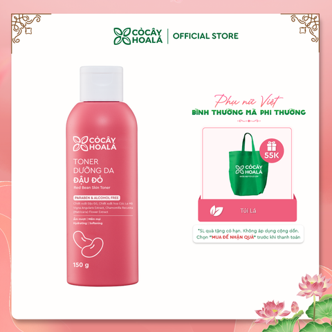Toner Đậu đỏ Cỏ Cây Hoa Lá 150g