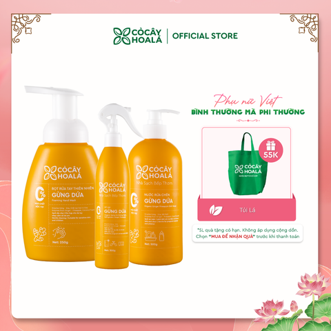 Combo Nhà sạch bếp thơm Cỏ Cây Hoa Lá