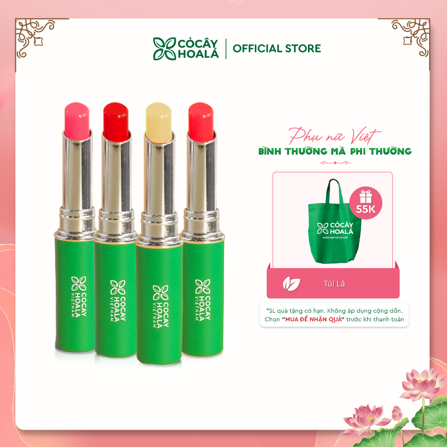 Son dưỡng cà chua 3M Cỏ Cây Hoa Lá 1,5g