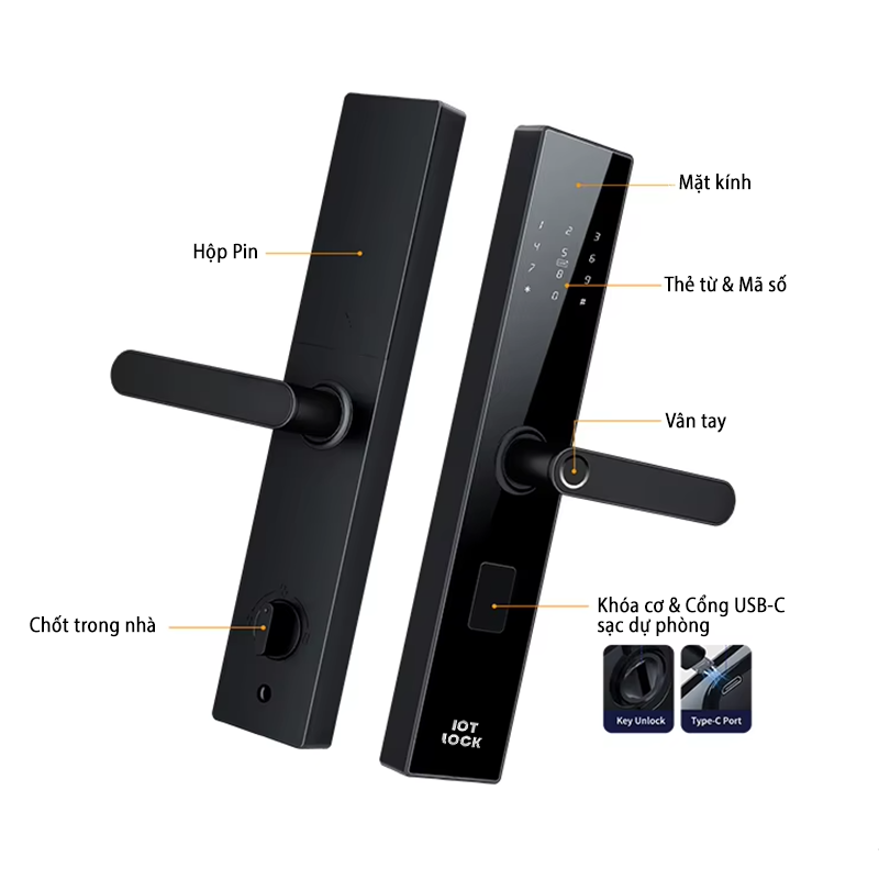 Khóa vân tay IOT LOCK D2100