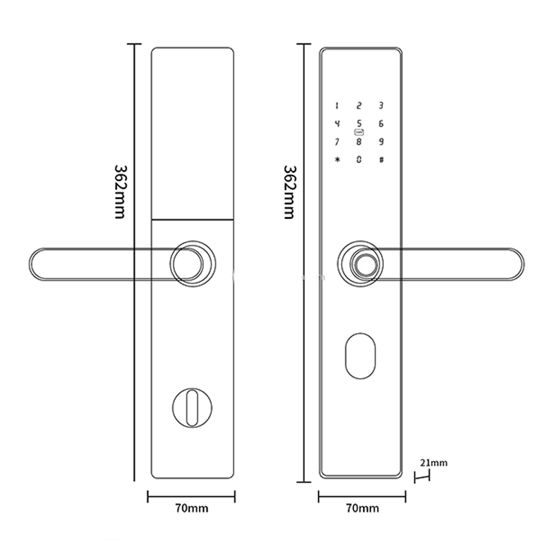 Khóa vân tay IOT LOCK D2100