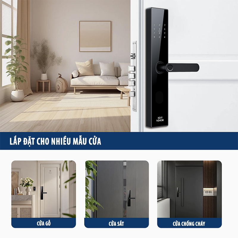 Khóa vân tay IOT LOCK D2100