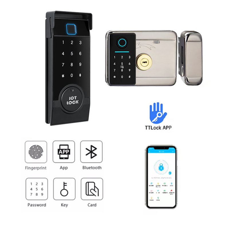 Khóa vân tay cao cấp IOT LOCK G10DF.
