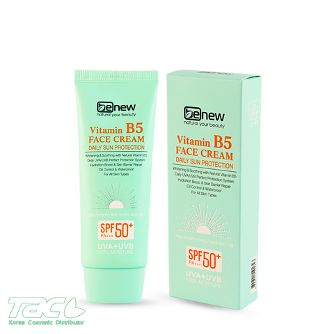 KEM CHỐNG NẮNG PHỤC HỒI DA CAO CẤP - VITAMIN B5 DAILY SUN PROTECTION FACE CREAM