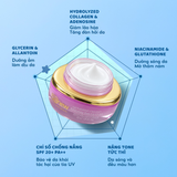  Kem Dưỡng Trắng, Chống Nắng, Nâng Tone - Benew Glutathione Collagen Whitening Tone Up Cream SPF 20+PA++ 