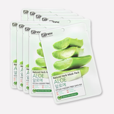  Bộ 10 miếng đắp mặt nạ Benew Natural Herb Mask Pack - Aloe 22ml 
