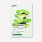  Bộ 10 miếng đắp mặt nạ Benew Natural Herb Mask Pack - Aloe 22ml 