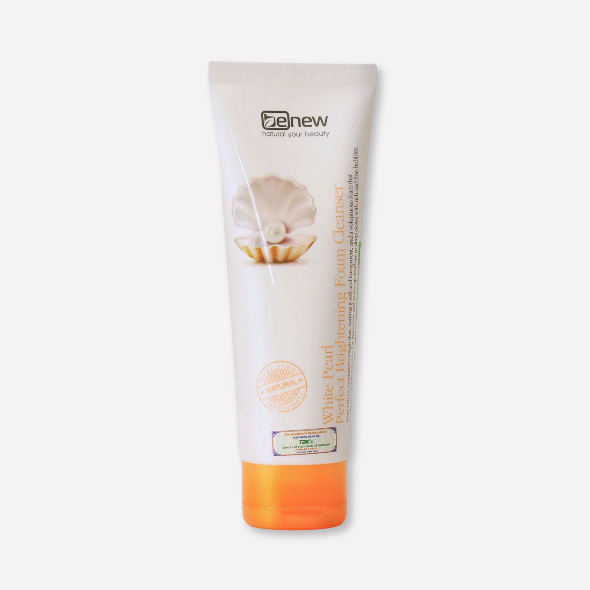  Sữa rửa mặt sáng da Ngọc Trai - Benew Pearl Brightening 160ml 