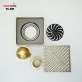Thoát sàn Ts-207 chân ngăn mùi bẫy nước