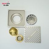 Thoát sàn Ts-205 chân ngăn mùi bẫy nước