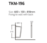 Vách ngăn bồn tiểu Tkm-196