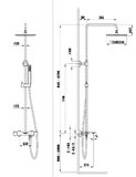Sen tắm cây Cos-1459c