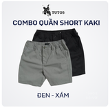  Combo 2 Quần Short Kaki - QSK03 