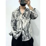  Áo Sơ Mi Lụa Họa Tiết Độc Bản - SML01 