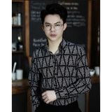  Áo Sơ Mi Lụa Họa Tiết Độc Bản - SML01 